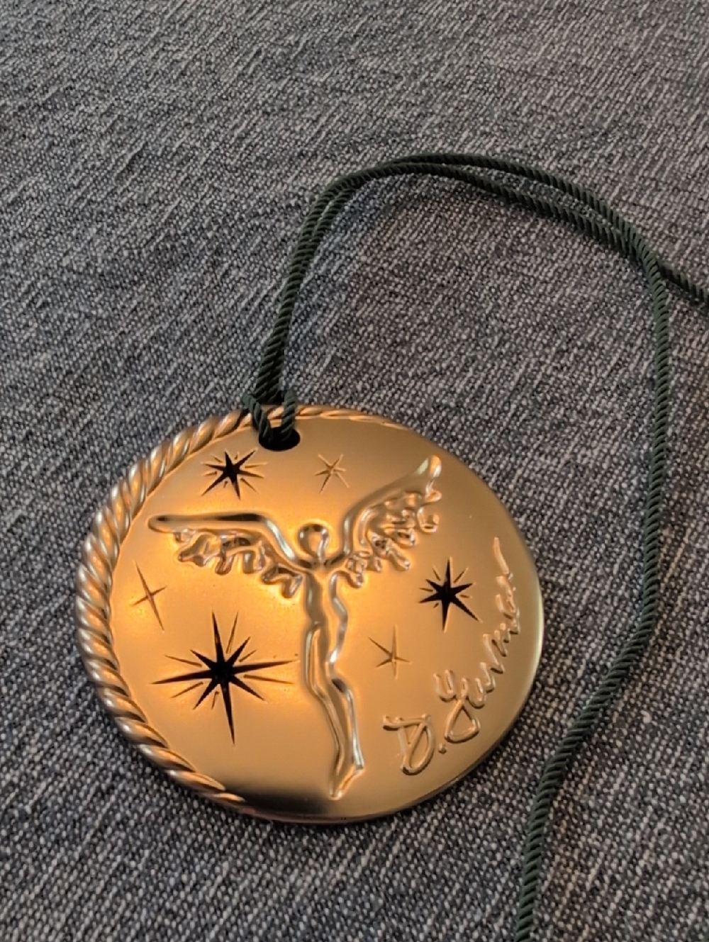 Gold Angel Holiday Ornament - Unbranded